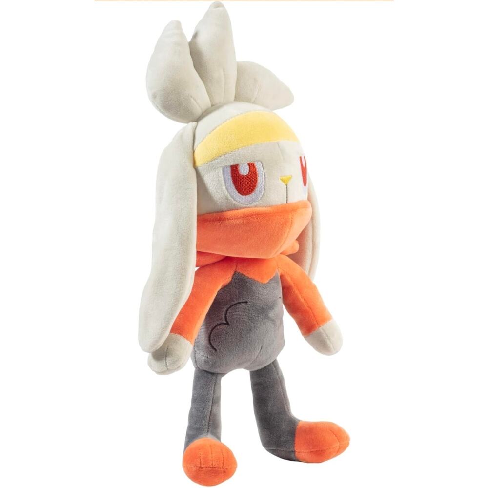 Pokémon Large 12" Raboot Plush - Sword & Shield Scorbunny Evolution